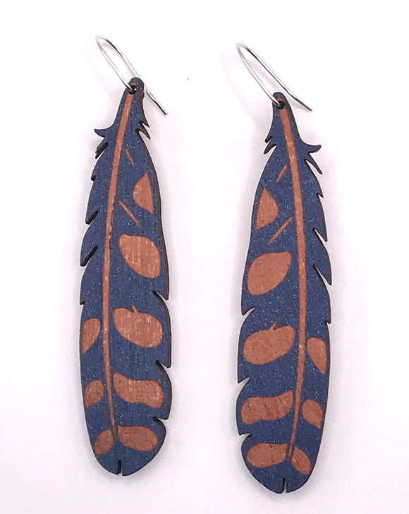 HI Ruru Feather Earrings