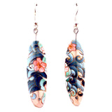 Japanese Washi Feather Earrings