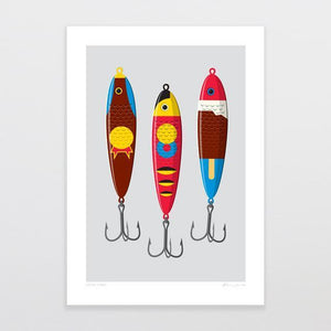 "Local Lures" Print