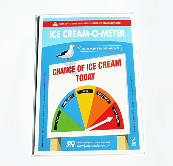 Ice Cream-O-Meter (Interactive Magnet)
