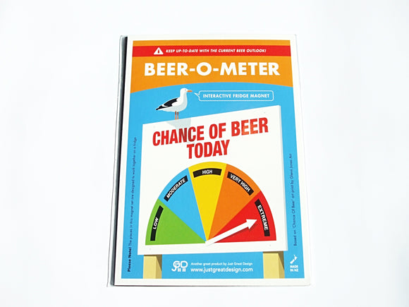 Beer 'O' Meter (Interactive Fridge Magnet)