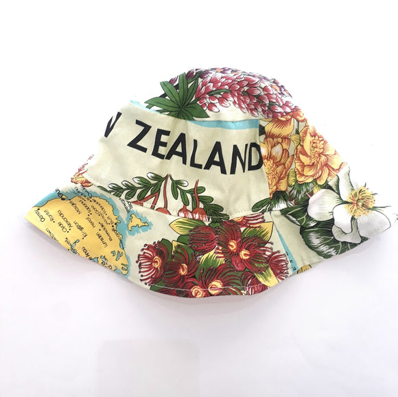 'NZ Map' Bucket Hat