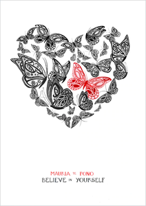 "Mauria te Pono" A3 Print