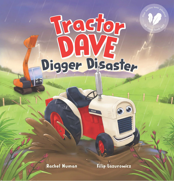 Tractor Dave Book - Digger Disaster!