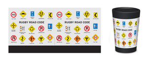 JG "Rugby Road Code" Coffee Cup