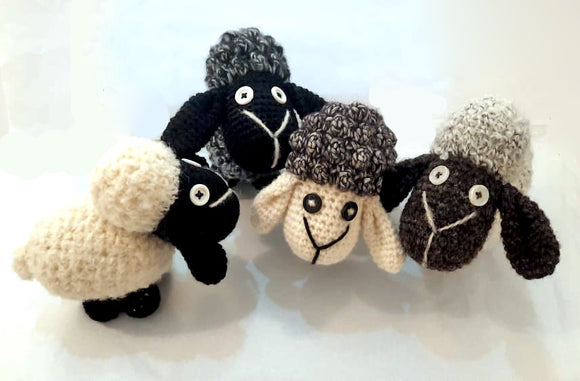 Crochet Sheepie Plush Toy