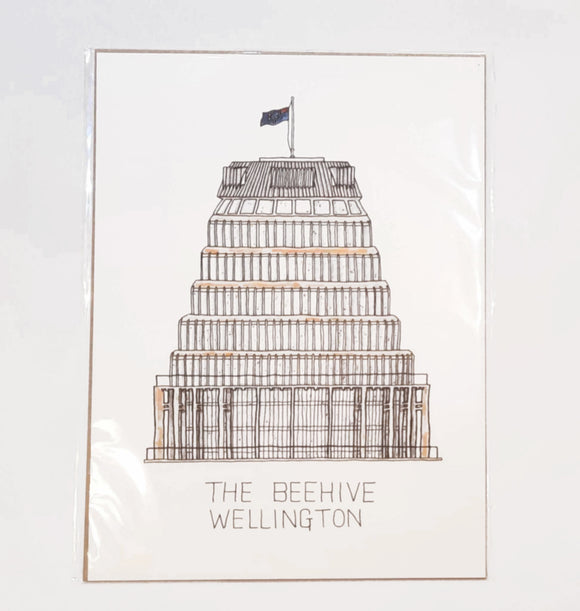 'Wellington Hotspots' A5 Prints