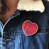 Heart Brooch DIY Weaving Kit