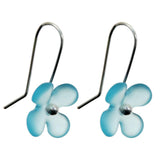 Glass Hydrangea Earrings