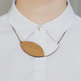 "Double Leaf" Necklace