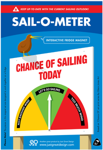 "Sail 'O' Meter" Magnet