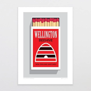 "Wellington Matchbox" A4 Print