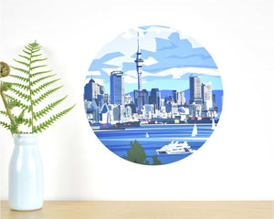 "Auckland Dot" Wall Decal