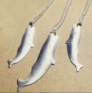 Sperm Whale Pendant (Sterling Silver)