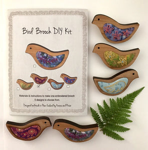 Bird Brooch Weaving Kit