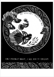 "Po Atarua" Limited Edition A3 Print