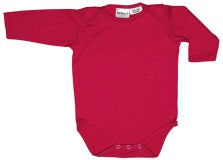 Merino Bodysuit - Raspberry